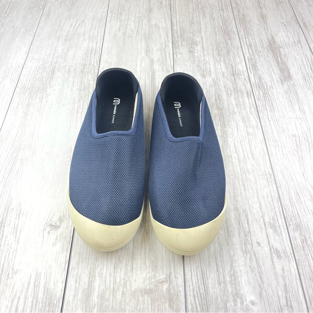 Mahabis Summer Navy Blue Breathable Casual Slip On Shoes size 44/ 11